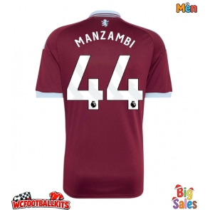 Aston Villa Johan Manzambi #44 Replica Home Stadium Shirt 2026-27 Short Sleeve